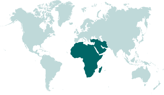 Africa to Middle East